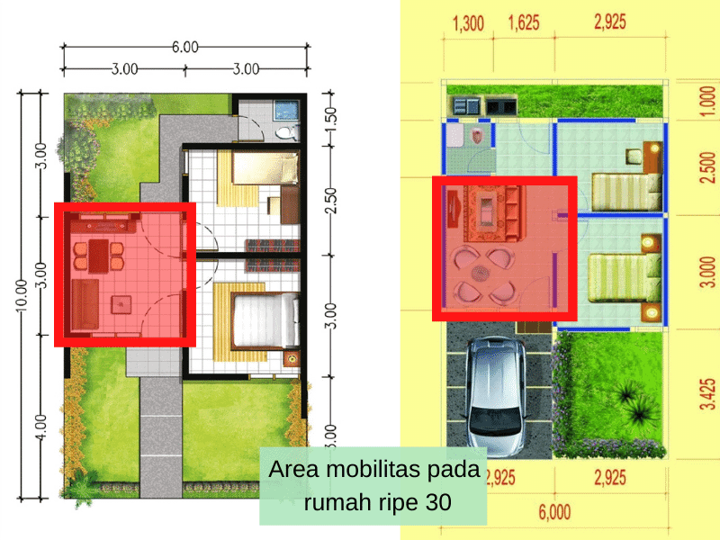 Detail Ukuran Rumah 30 60 Nomer 17
