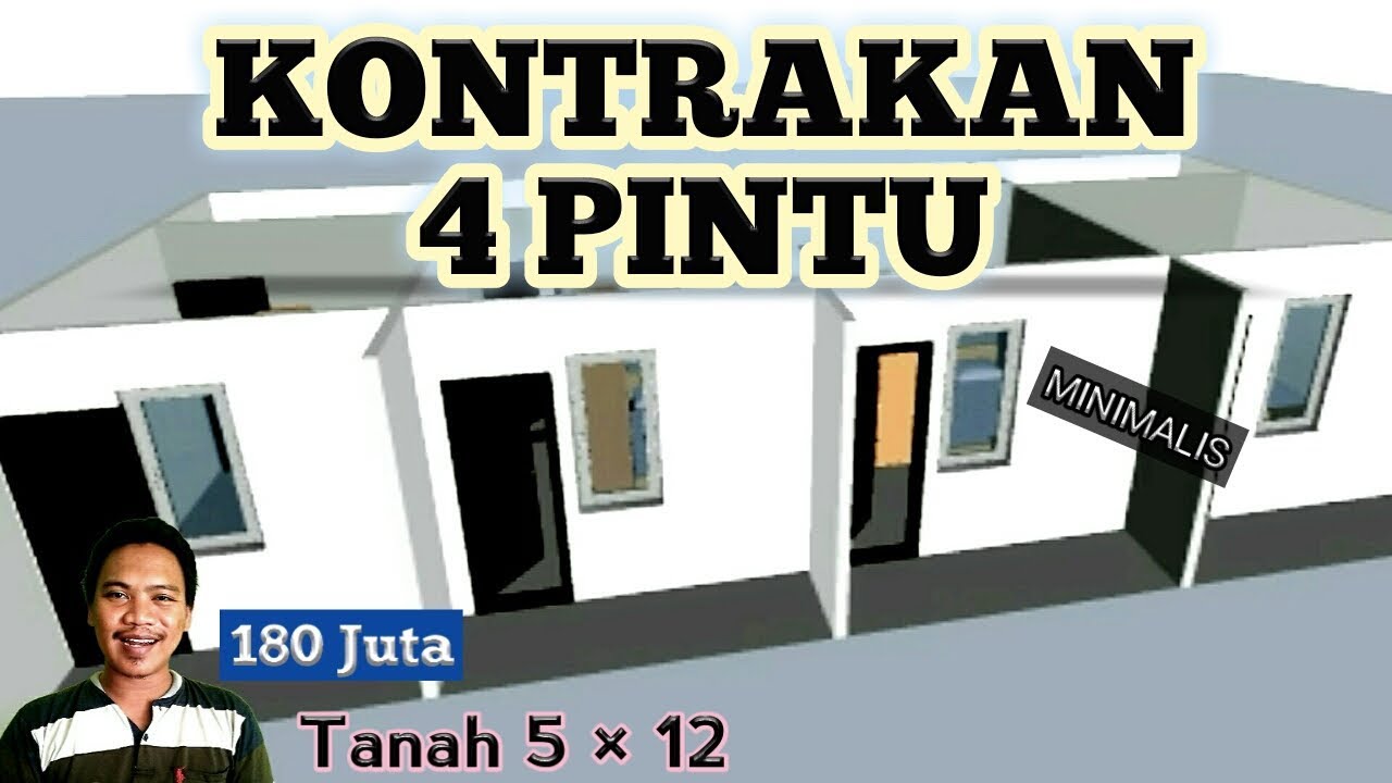 Detail Ukuran Rumah Kontrakan Nomer 19