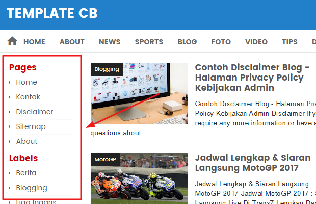 Detail Ukuran Sidebar Gambar Di Blogger Nomer 7