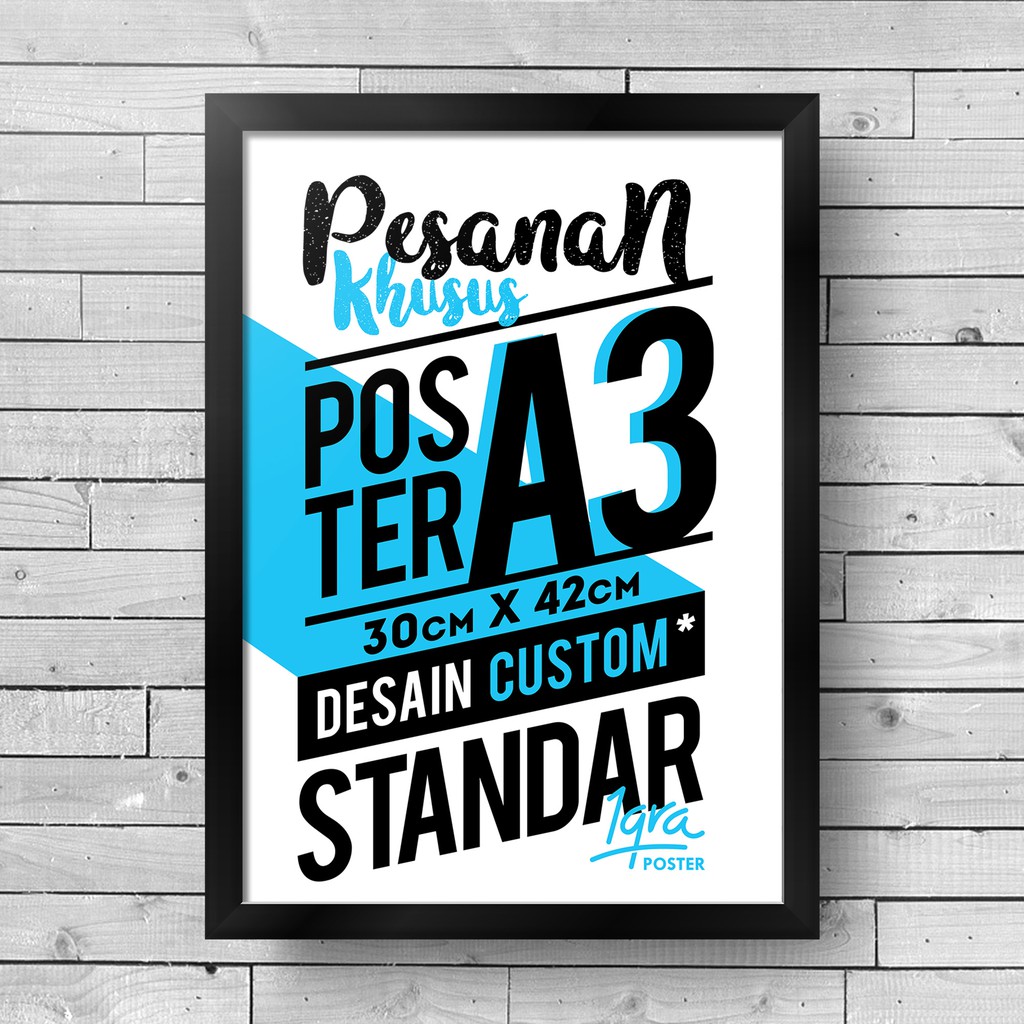 Detail Ukuran Standar Poster Nomer 26