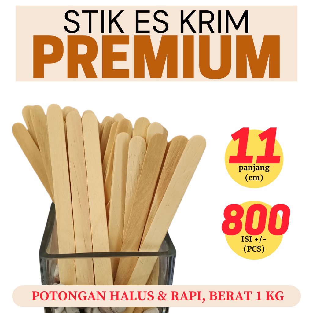 Detail Ukuran Stik Es Krim Nomer 4