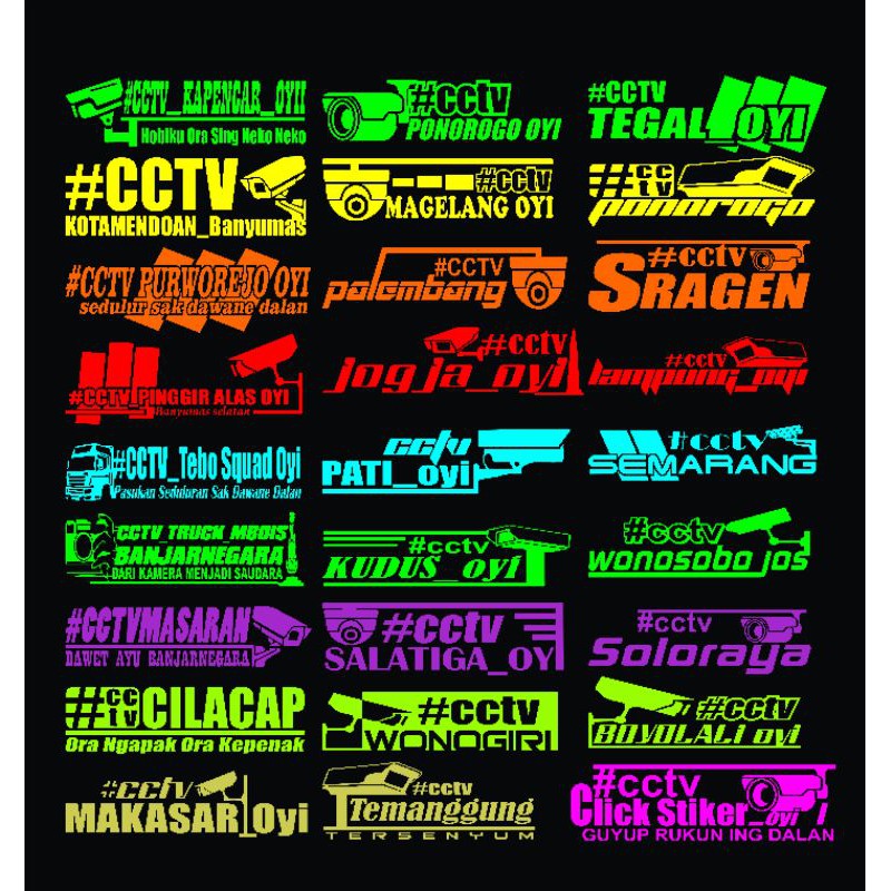 Detail Ukuran Stiker Cctv Truk Nomer 3