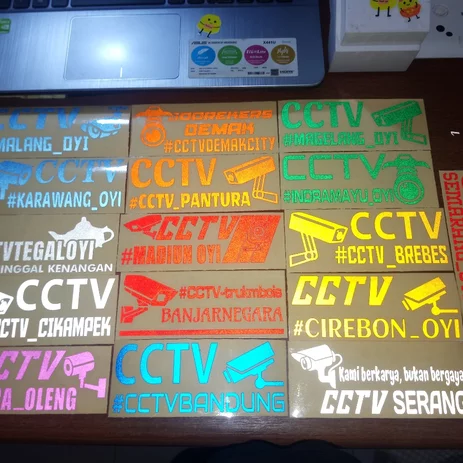 Detail Ukuran Stiker Cctv Truk Nomer 55