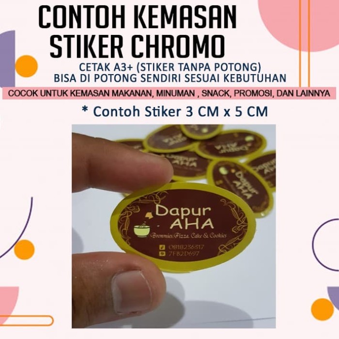 Detail Ukuran Stiker Logo Bulat Koleksi Nomer 49