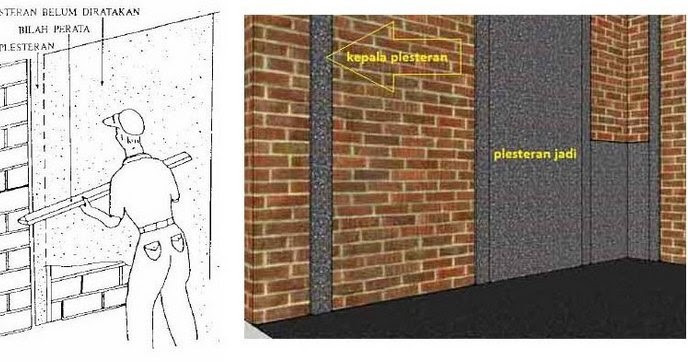 Detail Ukuran Tebal Dinding Tembok Pada Gambar Kerja Nomer 15