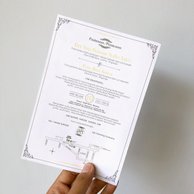 Detail Ukuran Undangan Pernikahan 1 Lembar Nomer 11