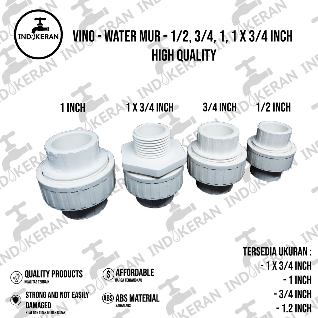 Detail Ukuran Water Mur Nomer 5