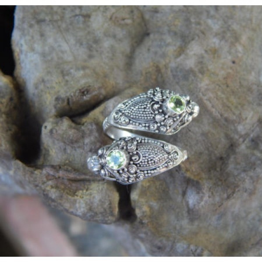 Detail Ular Cincin Perak Nomer 19