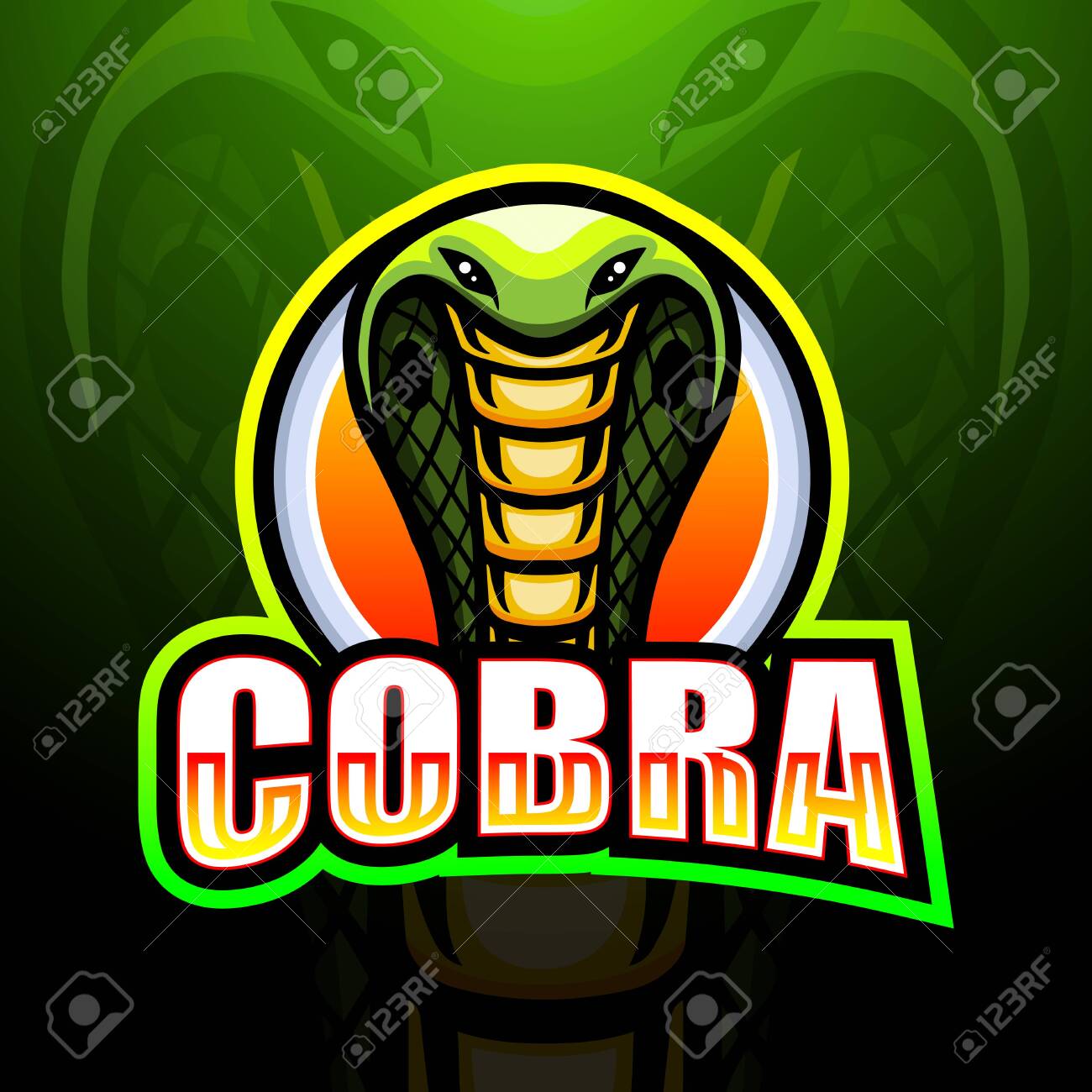Detail Ular Cobra Vector Nomer 41