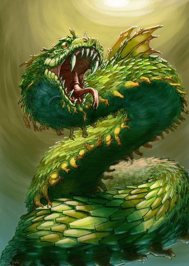 Detail Ular Naga Api Nomer 10