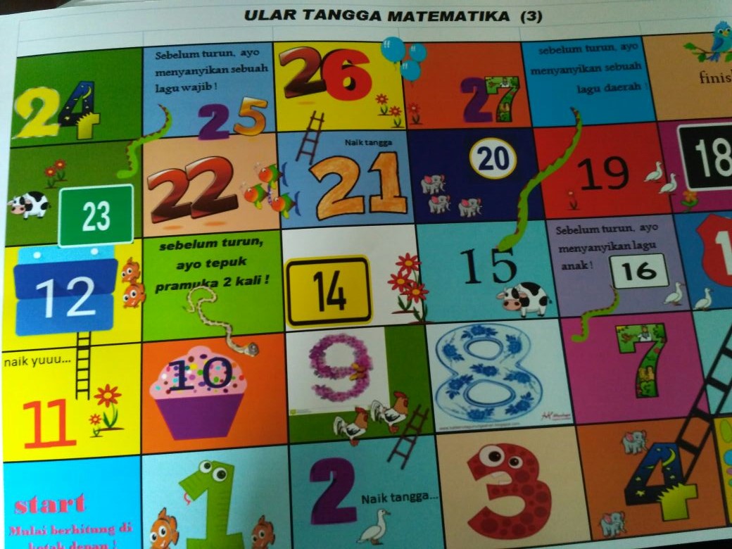 Detail Ular Tangga Matematika Nomer 20