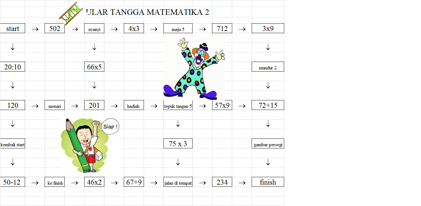 Detail Ular Tangga Matematika Nomer 39