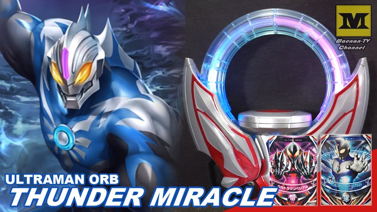 Detail Ultraman Orb Badai Petir Nomer 2