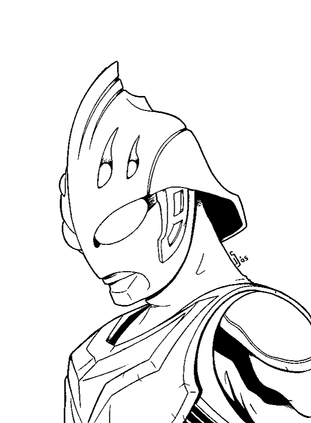 Detail Ultraman Zero Coloring Pages Nomer 33