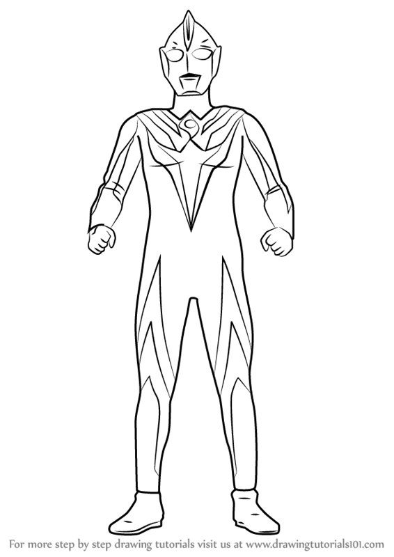 Detail Ultraman Zero Coloring Pages Nomer 36