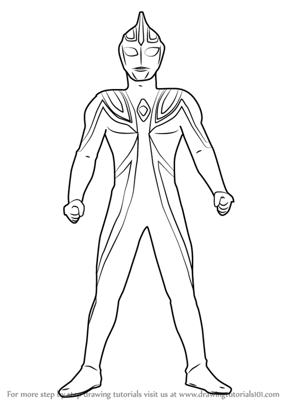 Detail Ultraman Zero Coloring Pages Nomer 8