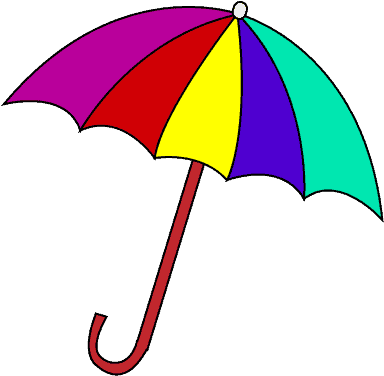 Detail Umbrella Pictures Clip Art Nomer 35