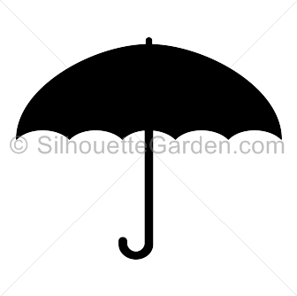 Detail Umbrella Silhouette Clip Art Nomer 9
