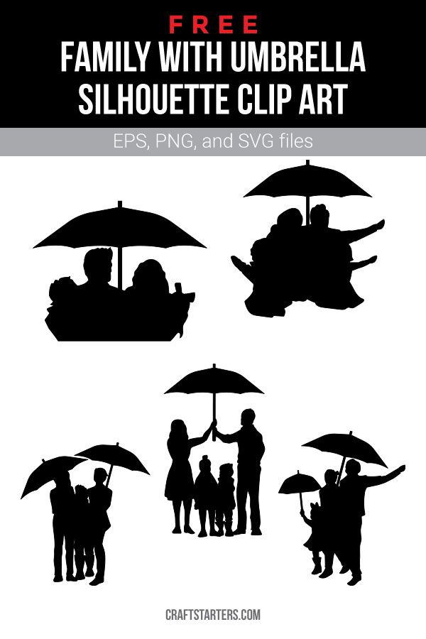 Detail Umbrella Silhouette Clip Art Nomer 19