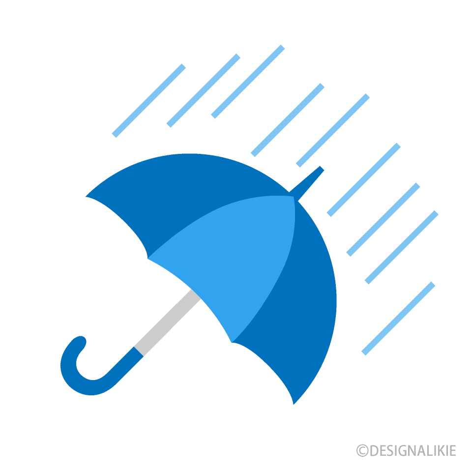 Detail Umbrella With Rain Clipart Nomer 9