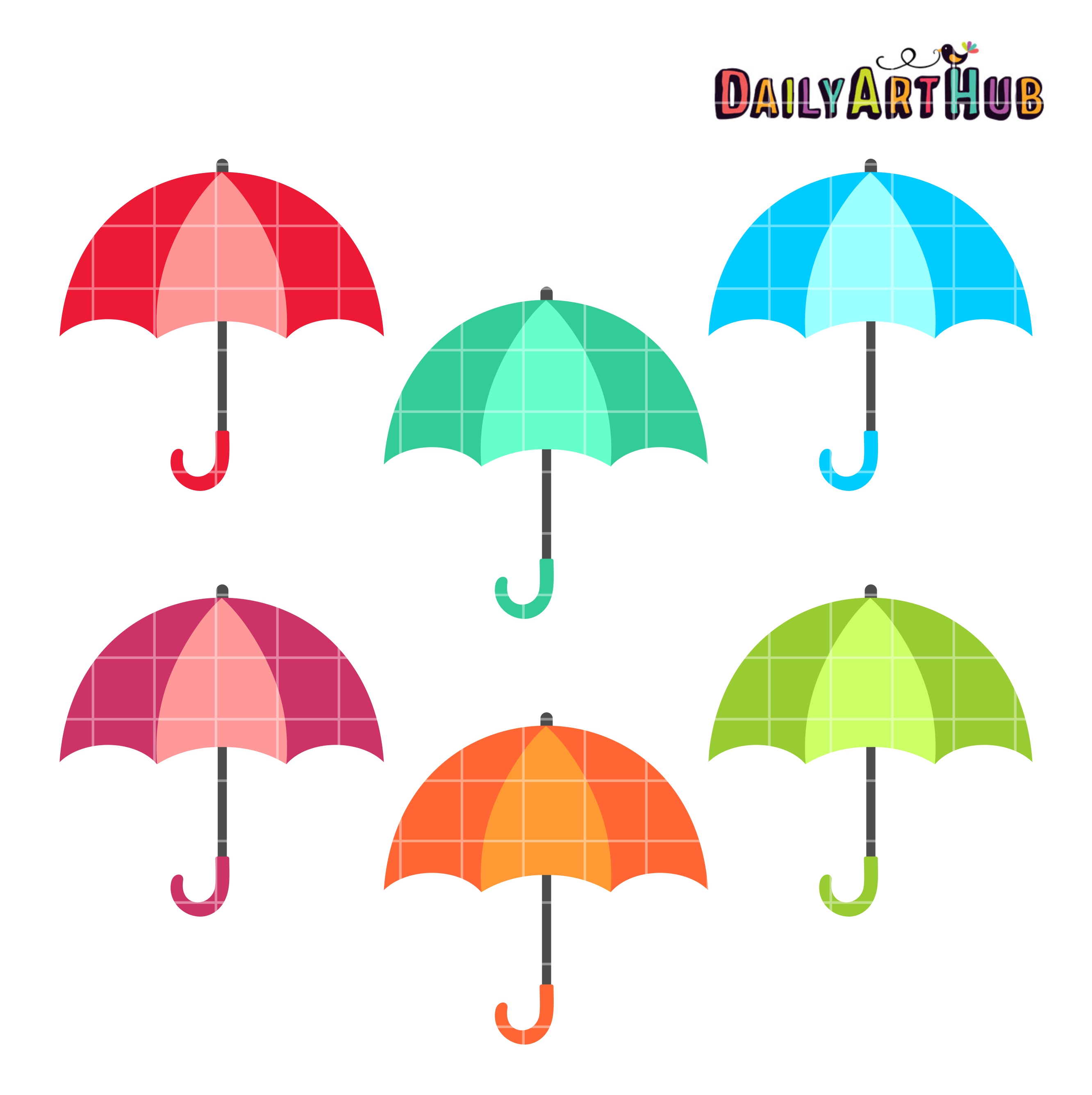 Detail Umbrellas Clipart Nomer 13