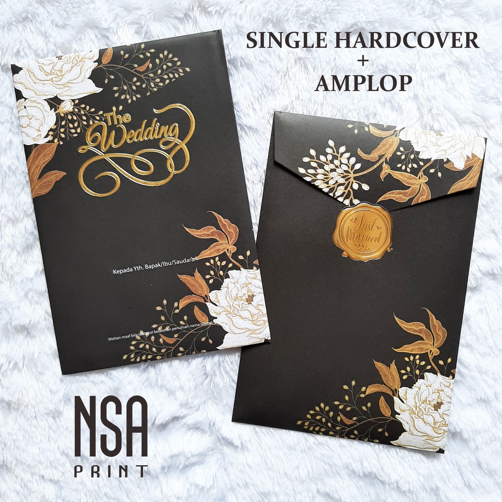 Undangan Amplop Hardcover - KibrisPDR