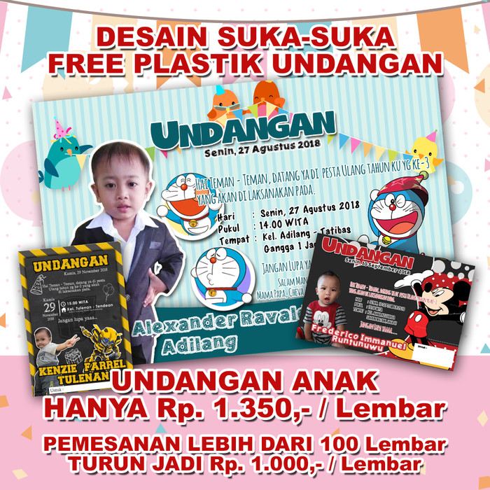 Detail Undangan Anak Ulang Tahun Nomer 22