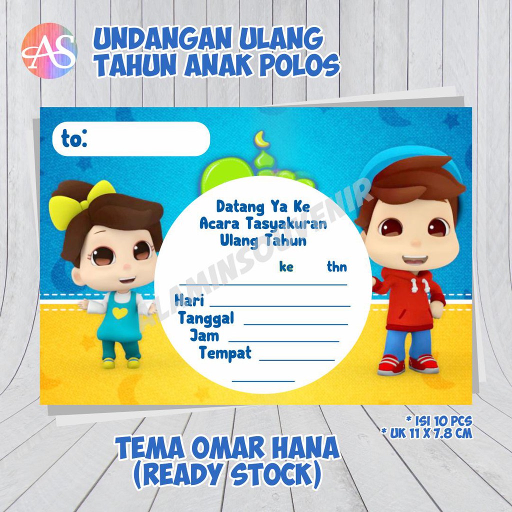Detail Undangan Anak Ulang Tahun Nomer 31