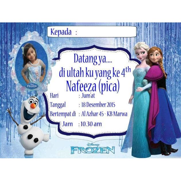 Detail Undangan Anak Ulang Tahun Nomer 42