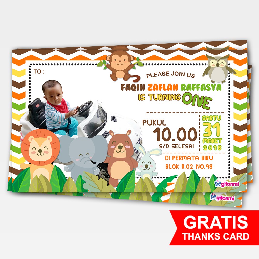 Detail Undangan Anak Ulang Tahun Nomer 55