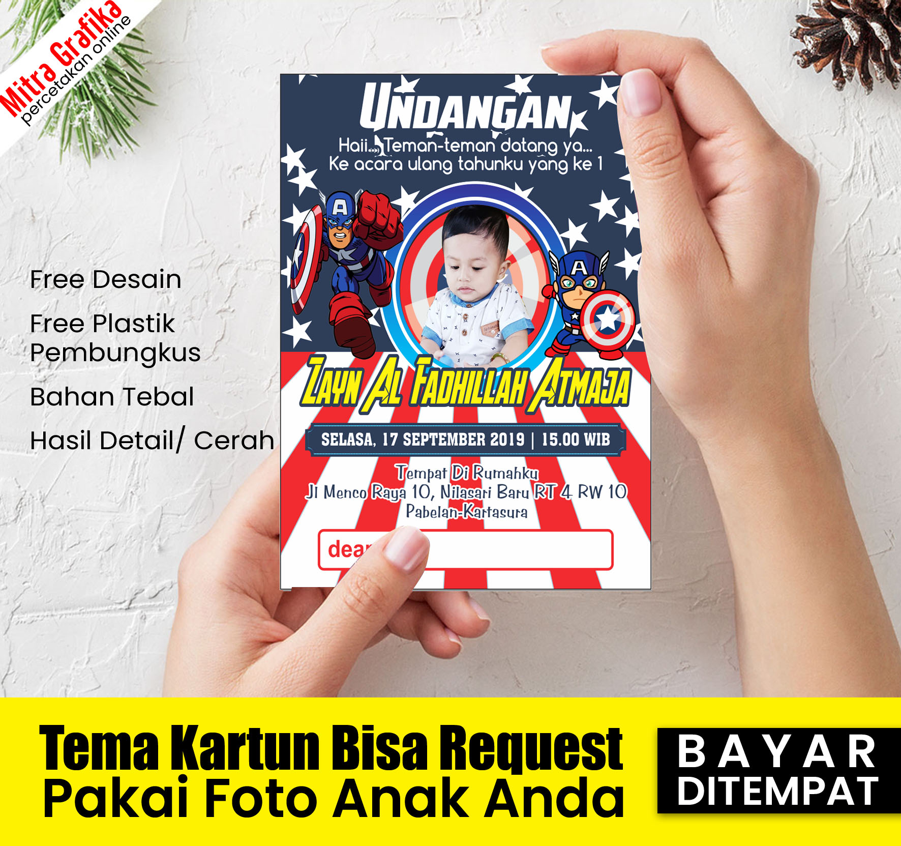 Detail Undangan Anak Ulang Tahun Nomer 57