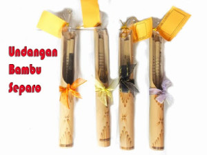 Detail Undangan Bambu Separo Nomer 9