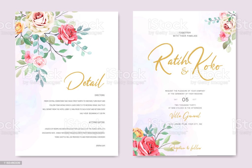 Detail Undangan Bunga Nomer 3