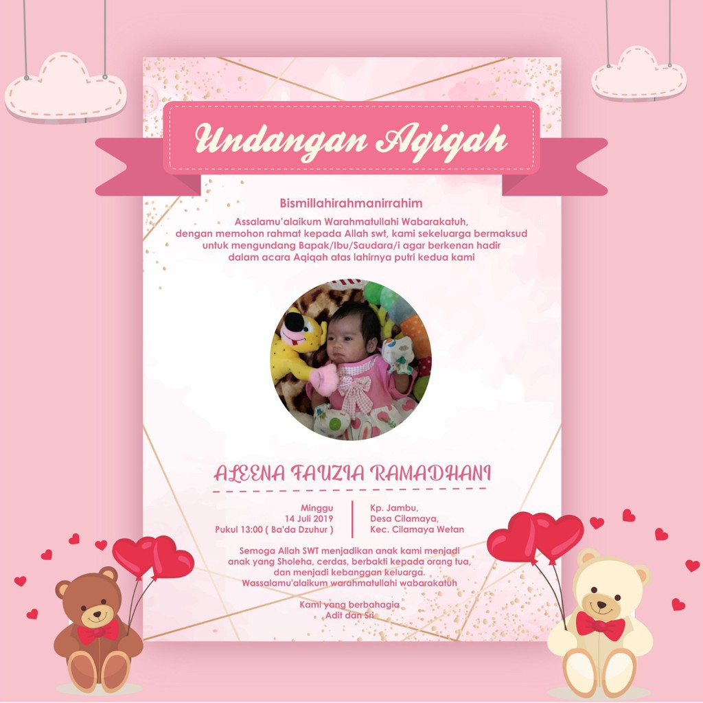 Detail Undangan Digital Aqiqah Nomer 19