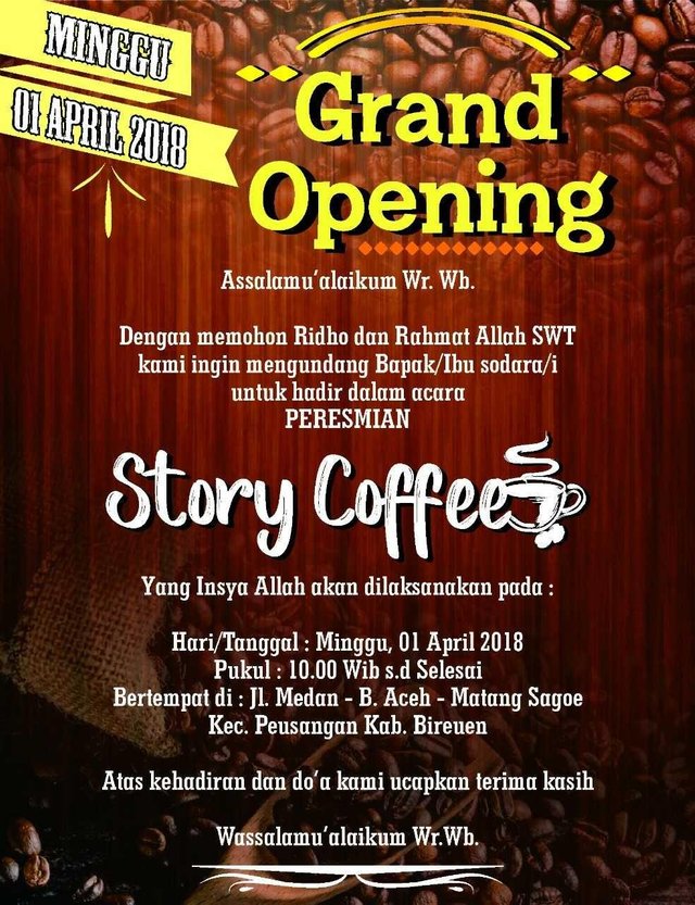 Detail Undangan Grand Opening Nomer 6