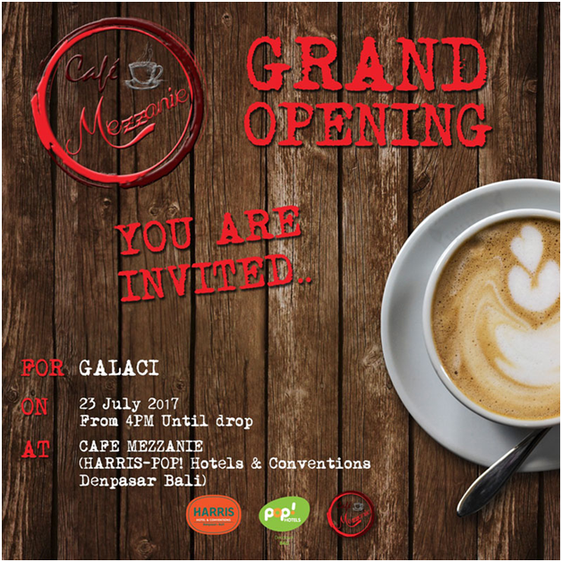 Undangan Grand Opening Cafe - KibrisPDR