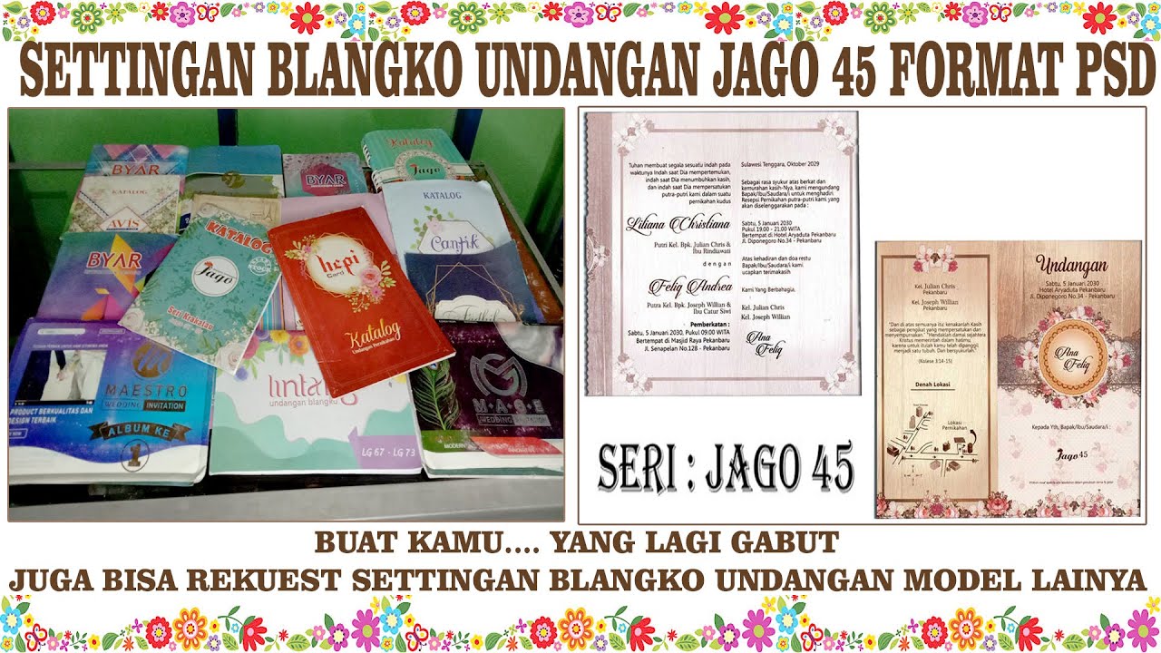 Detail Undangan Jago 45 Nomer 56