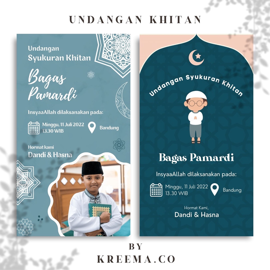 Detail Undangan Khitan Anak Nomer 46