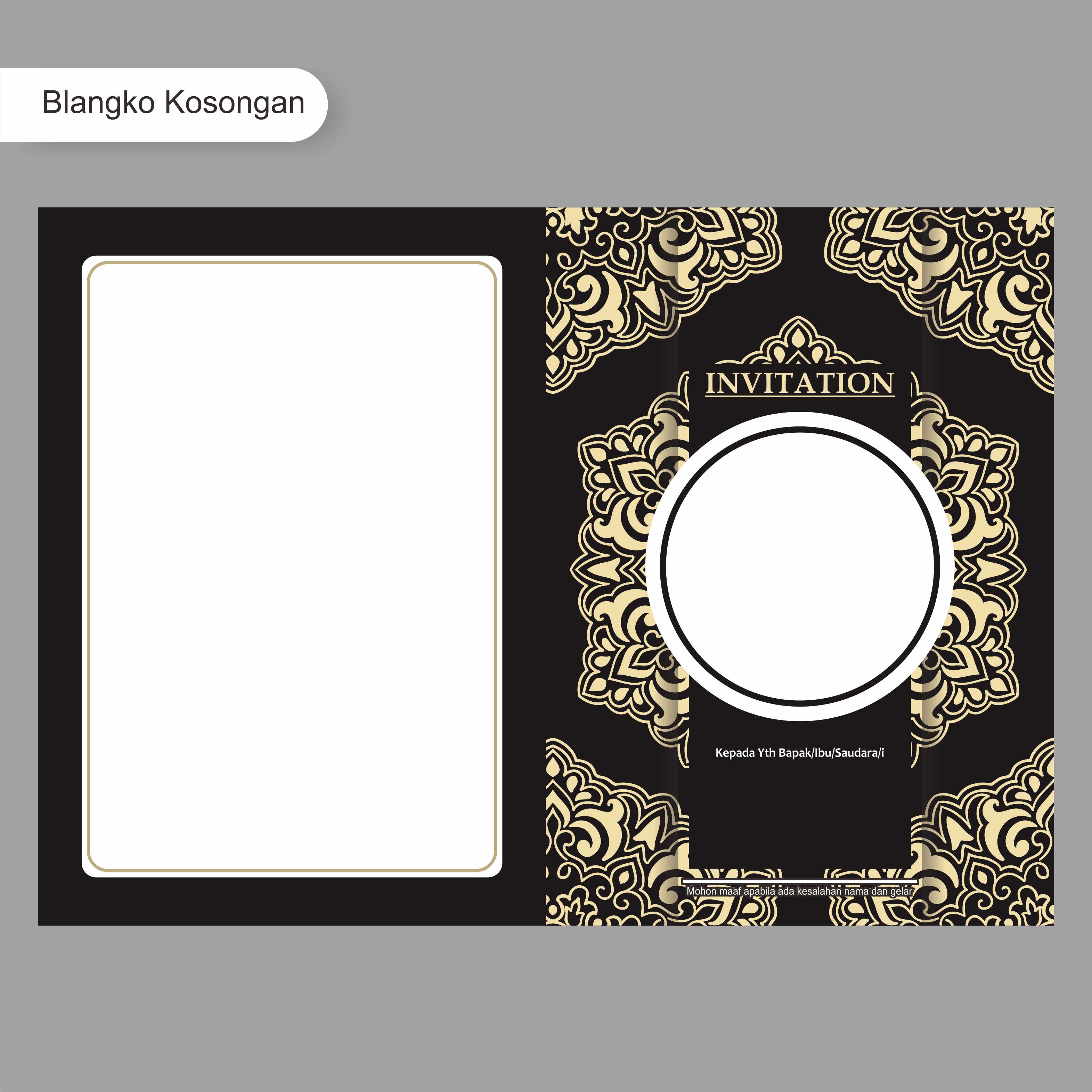 Detail Undangan Kosong Nomer 17