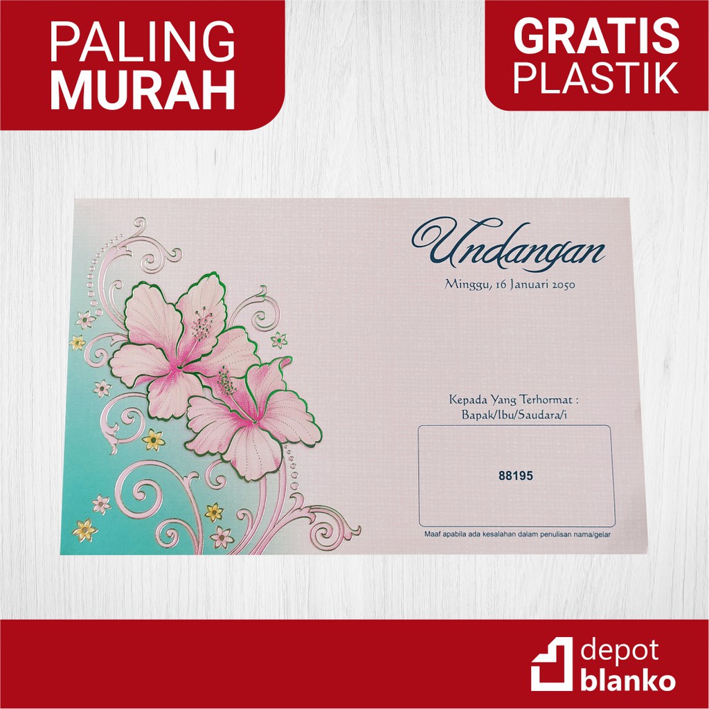 Detail Undangan Kosong Nomer 26