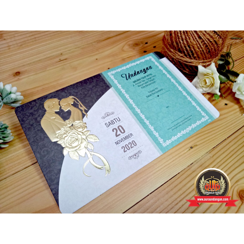 Detail Undangan Nikah Hardcover Nomer 27