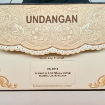 Detail Undangan Nikah Hardcover Nomer 49