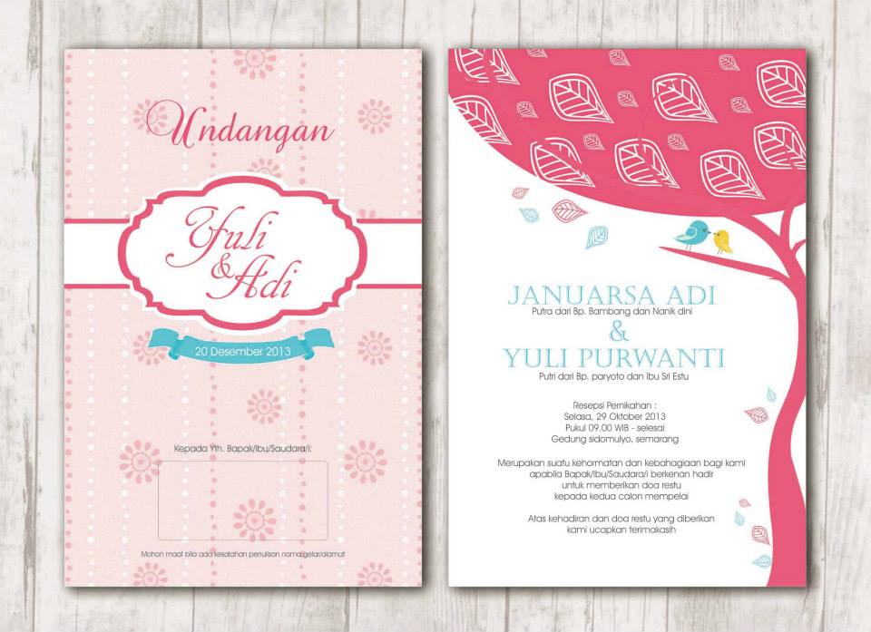 Detail Undangan Nikah Murah Jogja Nomer 21