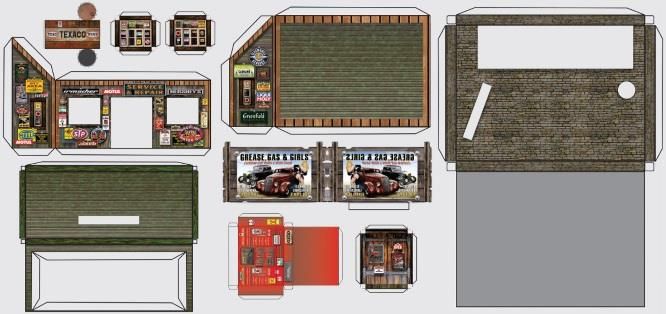 Detail 1 64 Diorama Template Nomer 32