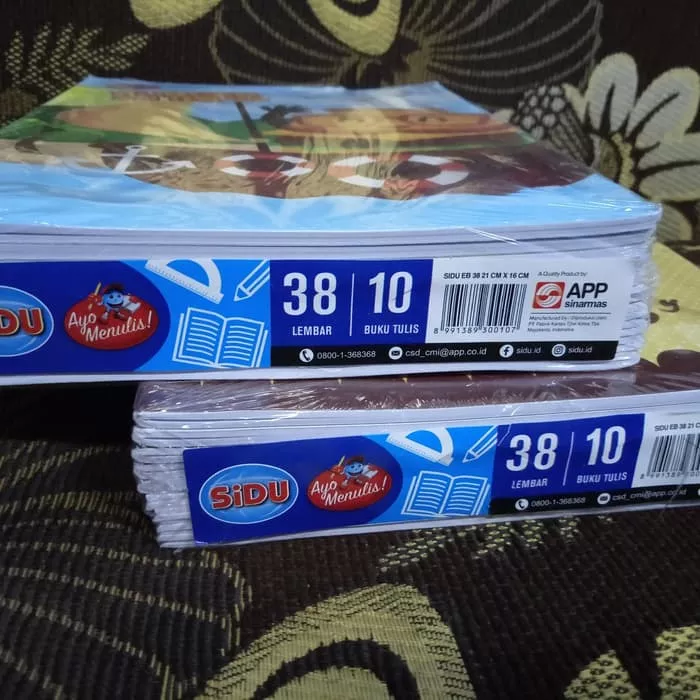 Detail 1 Pack Buku Tulis Nomer 29