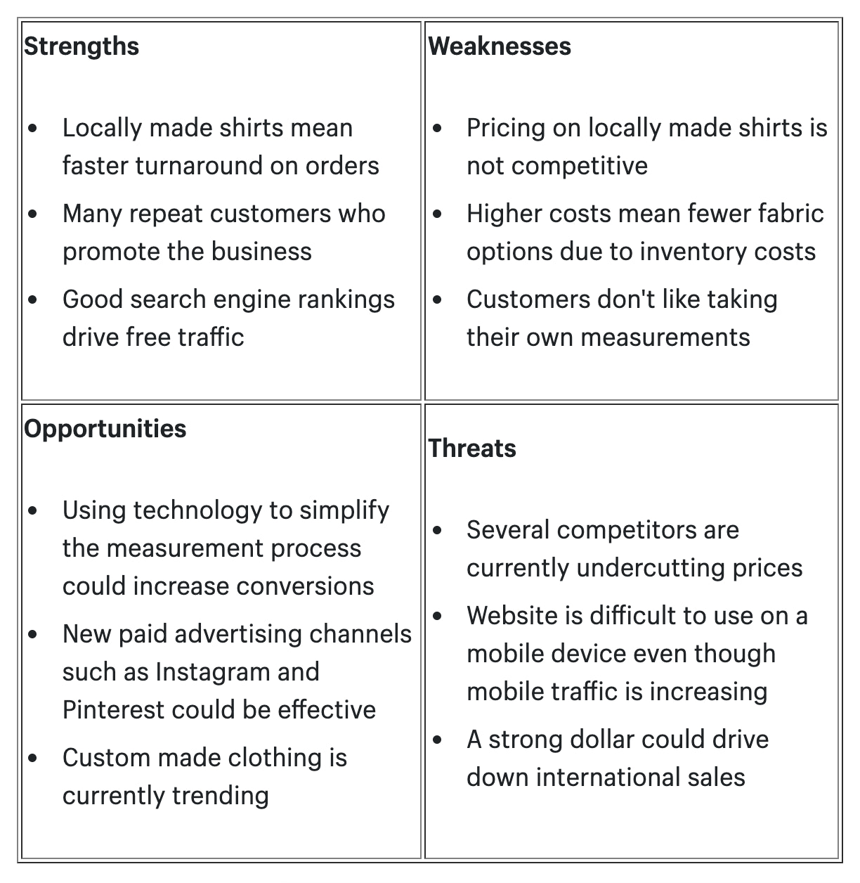 Detail 1 Page Business Plan Template Word Nomer 48