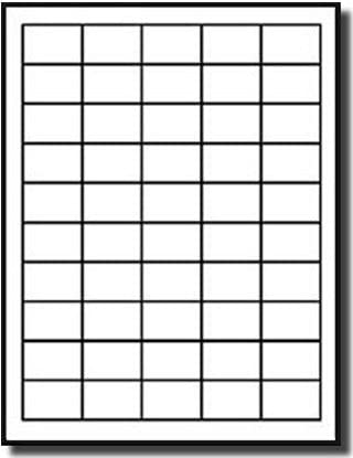 Detail 1 X 1 Label Template Nomer 11