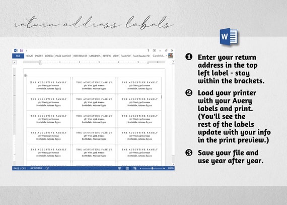 Detail 1 X 1 Label Template Nomer 43