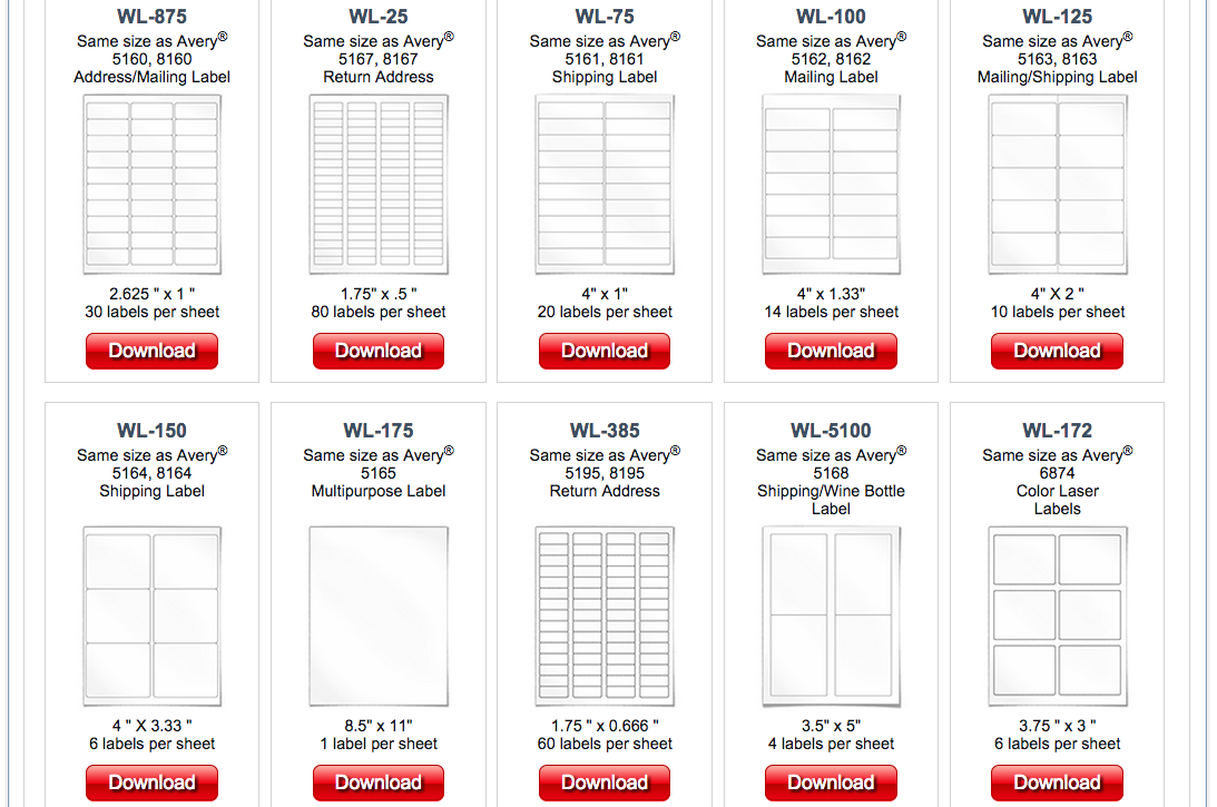 Detail 10 Labels Per Sheet Template Nomer 19