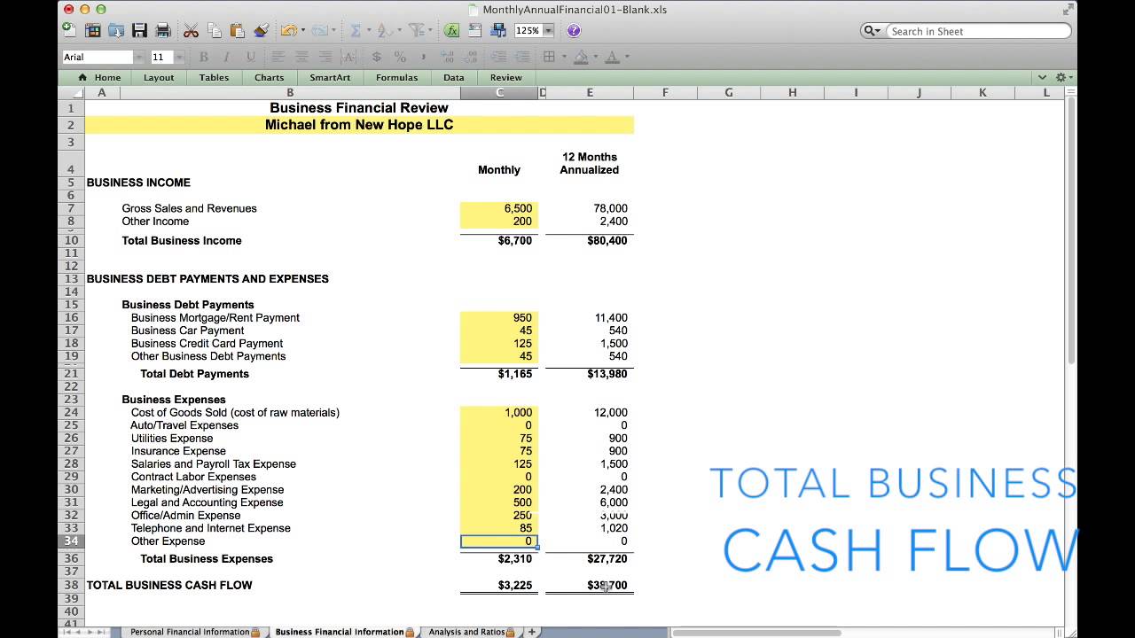 Detail 12 Month Profit And Loss Projection Template Nomer 17